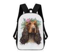 sinyumoney English Cocker Spaniel Art Mochila De Trabajo Para Portátil, Mochila Para Hombres, Mujeres Y Adolescentes 17inch