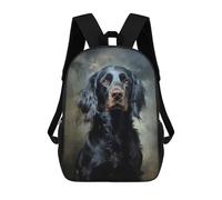 sinyumoney English Cocker Spaniel Mochila Infantil De 17 Pulgadas, Mochila Escolar Con Estampado 3D De Dibujos Animados Para Niños Y Adolescentes.