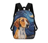 sinyumoney English Foxhound Dog Mochilas Para Niños Mochilas Escolares Mochila Escolar Para Niños Impresa En 3D Mochilas De Viaje De Moda Para Niños De Primaria Y Secundaria 17inch