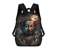 sinyumoney Enlightened Presence Zen Mochilas Infantiles Mochila Escolar Mochila Impresa En 3D Para Niños Mochilas De Viaje Bolsas Para Libros Mochila Escolar Para Niños 17inch