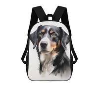 sinyumoney Entlebucher Mountain Dog Mochila Infantil Para Niñas Y Niños, Mochila De Día, Escuela Primaria, Perfecta Para La Vuelta Al Cole O Educación Física, Regalos Y Viajes 17inch