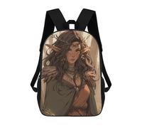 sinyumoney Epic Elf Druid Mochila Escolar Ligera Para Aeropuerto, Estudiantes Universitarios, Mochila Para Adolescentes, Chicas, Chicos, Mujeres Y Hombres 17inch