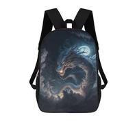 sinyumoney Epic Fantasy Dragon Art Print Mochila Escolar Grande Resistente Al Agua Para Portátil Para Adolescentes, Niñas, Niños, Mujeres Y Hombres 17inch