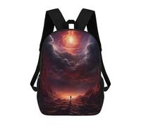 sinyumoney Epic Mysterious Universe Mochila Escolar De Moda Para Estudiantes, Adecuada Para Niños Y Niñas, Mochila Informal Para Viajes Al Aire Libre, Esencial Para El Día A Día 17inch