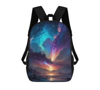 sinyumoney Epic Night Sky in Space Mochila Infantil, Mochila Escolar Para Niños Y Adolescentes, Mochila De Viaje, Mochila Escolar, Mochila Para Libros 17inch