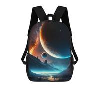 sinyumoney Eternity Planet Mochilas Impresas En 3D Para Niños, Mochila Escolar, Mochila De Moda Para Niños De Primaria Y Secundaria 17inch