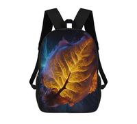 sinyumoney Ethereal Leaf Mochila Escolar Resistente Al Agua, Mochila De Viaje, Bolsa Para Computadora Para La Escuela/trabajo/viajes 17inch