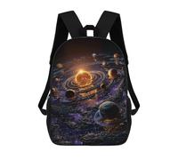 sinyumoney Exploring The Solar System A Visual Journey Mochila Escolar Infantil Impresa En 3D Para Niños, Mochila De Viaje De Alta Capacidad, Mochilas Para Libros De 17 Pulgadas Para Niños