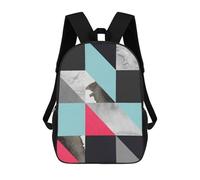 sinyumoney Expressionist Figures 5 Mochila Infantil Con Impresión 3D, Mochila Escolar Para Niños, Mochila Informal Divertida Para Niños Y Adolescentes 17inch