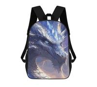 sinyumoney Eye Blue Dragon Mochilas Infantiles Impresas En 3D Para Niños. Mochilas De Viaje De Moda Para Niños. Mochila Escolar Para Estudiantes De Primaria Y Secundaria.