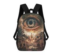 sinyumoney Eye of The Apocalypse Mochilas Escolares Para La Escuela Secundaria, Preparatoria, Universidad Y Viajes Para Niños/niñas/adolescentes 17inch