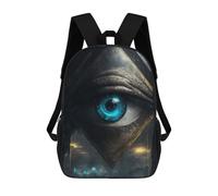 sinyumoney Eye of The Pyramid -2 Mochila Escolar Para Niños Mochila Escolar Impresa En 3D Mochila Escolar De Moda Para Niños De Primaria Y Secundaria 17inch
