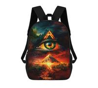 sinyumoney Eye of The Pyramid Mystic Vision Mochila De Viaje Para La Universidad Mochilas Para La Escuela/trabajo/viajes 17inch