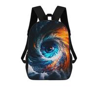 sinyumoney Eye of The Storm Mochila Escolar Para Niños Con Impresión 3D, Mochila Moderna Para Niños Y Niñas, Mochila Informal Para Estudiantes. 17inch