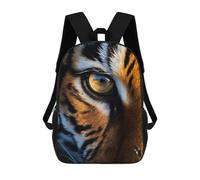 sinyumoney Eye Of The Tiger Mochila Escolar Para Niños Con Impresión 3D, Mochila Moderna Para Niños Y Niñas, Mochila Informal Para Estudiantes. 17inch
