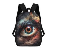 sinyumoney Eye of The Universe -2 Mochilas Infantiles Impresas En 3D Para Niños, Mochilas Escolares De Moda, Mochilas De Viaje, Mochilas Escolares Para Niños De Primaria 17inch