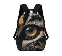 sinyumoney Eye of Tiger Mochilas Para Niños Mochila Escolar Mochila Escolar Impresa En 3D Para Niños Estudiantes De Primaria Y Secundaria 17inch