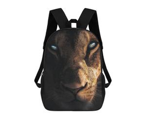 sinyumoney Eyes of The Lion Mochila Escolar Ligera Para El Colegio, Mochila Escolar De Día, Mochila Para Libros Para La Universidad Para Niñas, Adolescentes 17inch