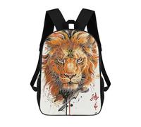 sinyumoney Eyes of The Tiger Mochila Escolar Resistente Al Agua, Mochila De Negocios Para Hombres, Mujeres Y Adolescentes 17inch