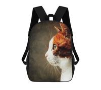 sinyumoney Face Cat Mochila Escolar, Mochila De Viaje Para La Universidad, Mochilas Para Acampar, Aventuras Al Aire Libre Y Viajes Diarios 17inch