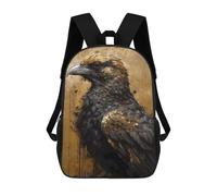 sinyumoney Falcon Fantasia Mochila Escolar De Moda Para Estudiantes, Adecuada Para Niños Y Niñas, Mochila Informal Para Viajes Al Aire Libre, Esencial Para El Día A Día 17inch
