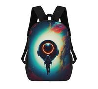 sinyumoney Fantasy Alien Mochila Escolar Impresa En 3D Para Niños Mochilas De Viaje De Alta Capacidad Bolsas Para Libros Mochila Escolar Para Niños Mochila 17inch