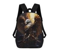 sinyumoney Fantasy Bald Eagle Magic Mochila Escolar Resistente Al Agua, Mochila De Viaje, Bolsa Para Computadora Para La Escuela/trabajo/viajes 17inch