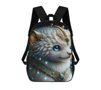 sinyumoney Fantasy Cat Crown Necklace 17inch Mochilas Escolares Impresas En 3D, Mochilas Escolares De Moda Para Niños De Primaria Y Secundaria