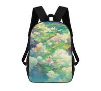 sinyumoney Fantasy Cloud Journey Mochila Infantil, Mochila Escolar De Gran Capacidad Para Estudiantes, Mochila Para Libros, Mochila Para Niños, Niñas, Adultos Y Adolescentes 17inch