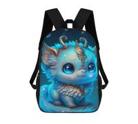 sinyumoney Fantasy Cute Baby Dragon Plush Toy Mochila Escolar Resistente Al Agua Para Ordenador Portátil: Perfecta Para Viajes, Trabajo Y Uso Diario 17inch