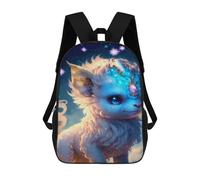 sinyumoney Fantasy Cute Baby Fox Phone Case Mochila Escolar Ligera Para Aeropuerto, Estudiantes Universitarios, Mochila Para Niños/niñas/adolescentes 17inch