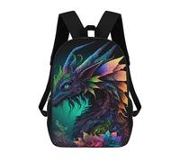 sinyumoney Fantasy Dragon Art Print-11 17inch Mochilas Escolares Impresas En 3D, Mochilas Escolares De Moda Para Niños De Primaria Y Secundaria