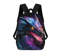 sinyumoney Fantasy Dragon Artwork -3 17inch Mochilas Escolares Impresas En 3D, Mochilas Escolares De Moda Para Niños De Primaria Y Secundaria