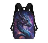 sinyumoney Fantasy Dragon Artwork -7 17inch Mochilas Escolares Impresas En 3D, Mochilas Escolares De Moda Para Niños De Primaria Y Secundaria