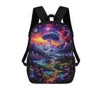 sinyumoney Fantasy Forest Pathway -4 Mochila Escolar Infantil Impresa En 3D Para Niños, Mochilas De Viaje, Bolsas Para Libros, Mochila Escolar Infantil 17inch