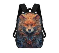 sinyumoney Fantasy Fox Artwork -1 Mochila Grande Para Portátil Resistente Al Agua Para La Escuela - Perfecta Para Viajes, Trabajo Y Uso Diario 17inch