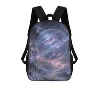 sinyumoney Fantasy Galaxy Castle Scene Mochilas Escolares De Moda Para Papelería, Impermeables, Informales, Para Hombres, Mujeres Y Adolescentes 17inch