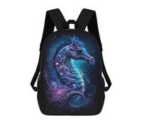sinyumoney Fantasy Horse Art Print-1 Mochilas Infantiles Mochila Escolar Impresa En 3D Para Niños Mochilas De Viaje Bolsas Para Libros Para Niños 17inch Mochila Escolar
