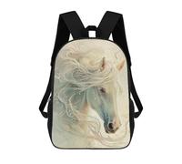 sinyumoney Fantasy Horse Art Print Mochila Escolar Infantil De 17 Pulgadas Con Estampado 3D, Mochila Moderna Para Niños, Mochilas De Viaje, Bolsas Para Libros, Mochila Escolar Infantil