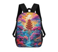 sinyumoney Fantasy Japan 05 Mochila Escolar Infantil Impresa En 3D Mochila De Viaje De Alta Capacidad Bolsas Para Libros Mochila Infantil 17inch