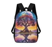 sinyumoney Fantasy Landscape Mochilas Para Niños Mochila Escolar Mochila Escolar Impresa En 3D Mochilas Escolares De Moda Para Niños De Primaria Y Secundaria 17inch