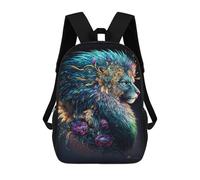 sinyumoney Fantasy Lion Art Print-10 Mochilas Escolares Para La Escuela Secundaria, Preparatoria, Universidad Y Viajes Para Hombres, Mujeres Y Adolescentes 17inch
