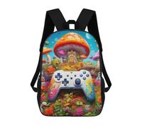 sinyumoney Fantasy Mushroom Land Adventure -4 Mochila Para Niños, Adolescentes Y Estudiantes, Mochilas Para Niñas, Mochilas Para Niños Pequeños, Primaria Y Secundaria 17inch
