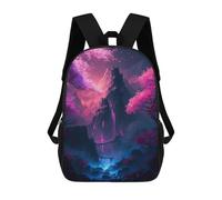 sinyumoney Fantasy Nature Japan 02 Mochila Escolar Infantil Impresa En 3D Para Niños, Mochilas De Viaje De Alta Capacidad, Bolsas Para Libros, Mochila Escolar Infantil 17inch