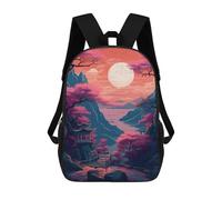 sinyumoney Fantasy Nature Japan 04 Mochila Escolar Impresa En 3D Para Niños Mochilas De Viaje De Alta Capacidad Bolsas Para Libros Mochila Escolar Para Niños Mochila 17inch