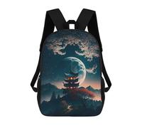 sinyumoney Fantasy Night The Mount Mochila Escolar Infantil Impresa En 3D Para Niños, Mochilas De Viaje De Alta Capacidad, Bolsas Para Libros, Mochila Escolar Infantil 17inch