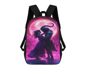 sinyumoney Fantasy Romance Under The Moonlight Mochila Escolar Ligera Para Aeropuerto Y Universidad Para Estudiantes. Mochila Para La Escuela/trabajo/viajes 17inch