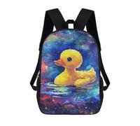 sinyumoney Fantasy Rubber Duck Painting Mochila Escolar Resistente Al Agua, Mochila De Viaje, Bolsa Para Computadora - Perfecta Para Viajes, Trabajo Y Uso Diario 17inch