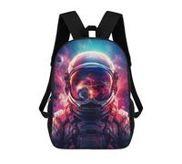 sinyumoney Fantasy Space Astronaut Mochila Escolar Impresa En 3D Para Niños Y Niñas, Mochila Para Portátil Para Niños/estudiantes/adultos 17inch