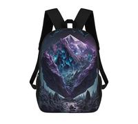 sinyumoney Fantasy Space Landscape Mochila Escolar Impresa En 3D Para Niños Mochilas De Viaje De Alta Capacidad Bolsas Para Libros Mochila Escolar Para Niños Mochila 17inch